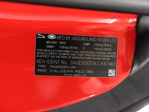 Used 2020 Jaguar F-TYPE R image 27