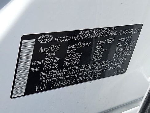 Used 2023 Hyundai Santa Fe Blue AWD/4WD image 27