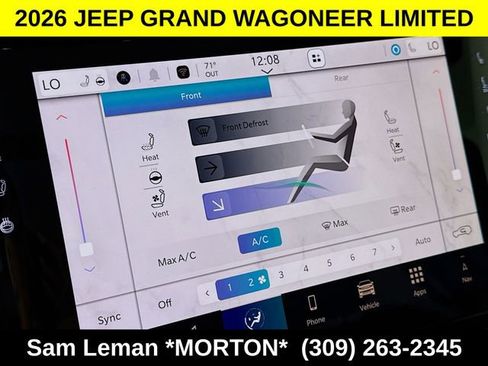 New 2026 Jeep Grand Wagoneer Limited AWD/4WD image 21
