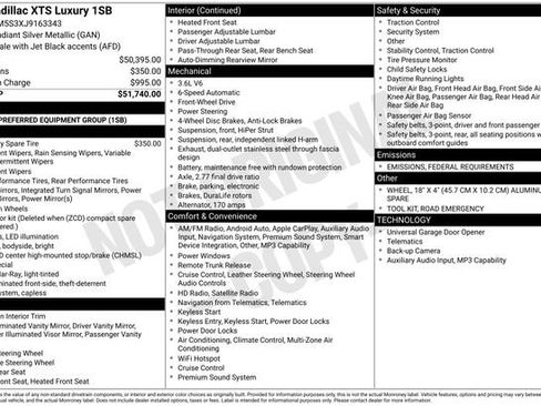 Used 2018 Cadillac XTS Luxury image 36