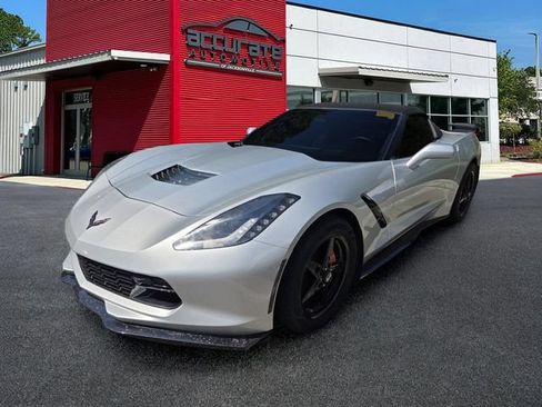Used 2016 Chevrolet Corvette Stingray Convertible w/ 2LT Preferred Equipment Group RWD image 1