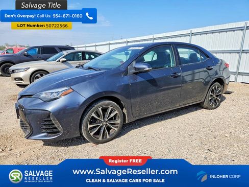 Used 2017 Toyota Corolla XSE w/ Carpet Mat Package (TMS) FWD image 1