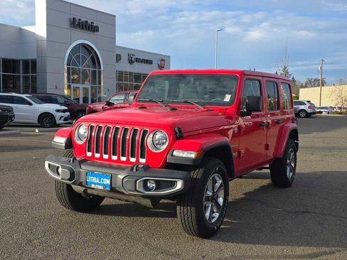 Used 2023 Jeep Wrangler Sahara image 1