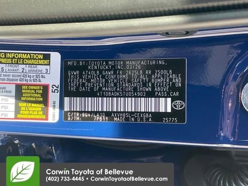 New 2026 Toyota Camry XLE image 24