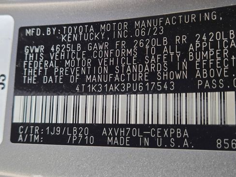 Used 2023 Toyota Camry XSE w/ Cold Weather Package FWD image 31