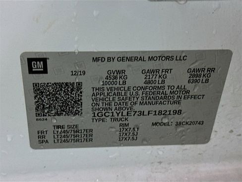 Used 2020 Chevrolet Silverado 2500 W/T w/ WT Fleet Convenience Package image 30