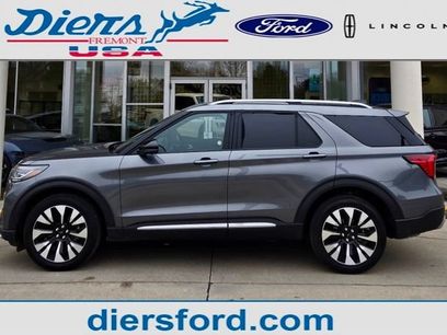 Certified 2025 Ford Explorer Platinum w/ LUX Leather Package