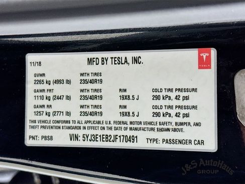 Used 2018 Tesla Model 3 Long Range image 38
