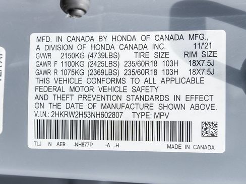 Used 2022 Honda CR-V EX image 30