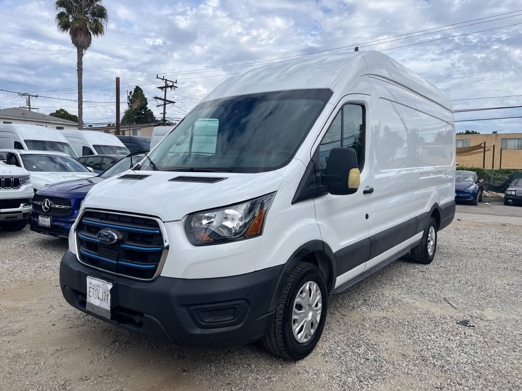 Used 2022 Ford E-Transit 148 High Roof Extended RWD image 1