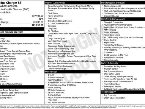 Used 2017 Dodge Charger SE image 12