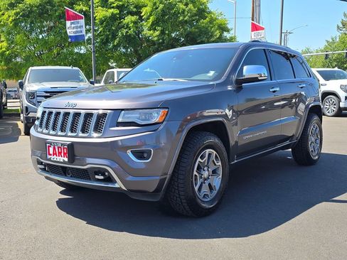 Used 2014 Jeep Grand Cherokee Overland w/ Advanced Technology Group AWD/4WD image 7