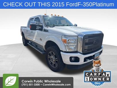 Used 2015 Ford F350 Platinum