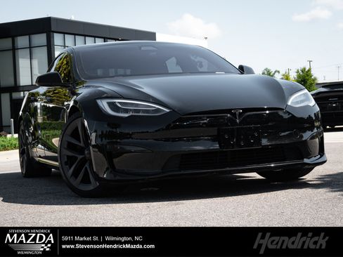 Used 2021 Tesla Model S Long Range AWD/4WD image 1