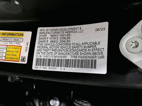 Used 2023 Honda Accord EX image 36