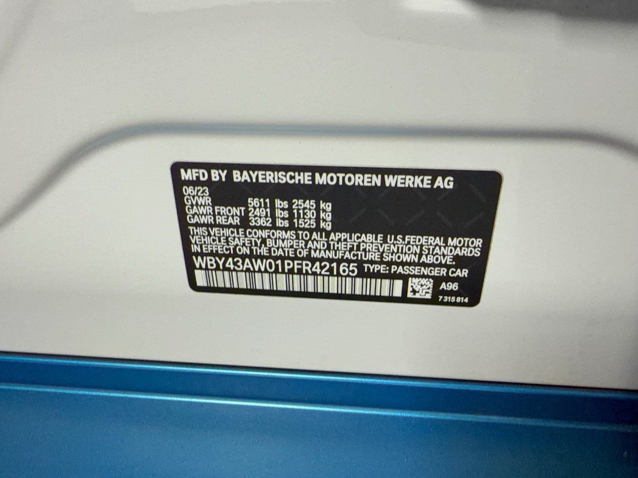 Certified 2023 BMW i4 eDrive35 w/ Premium Package RWD image 31