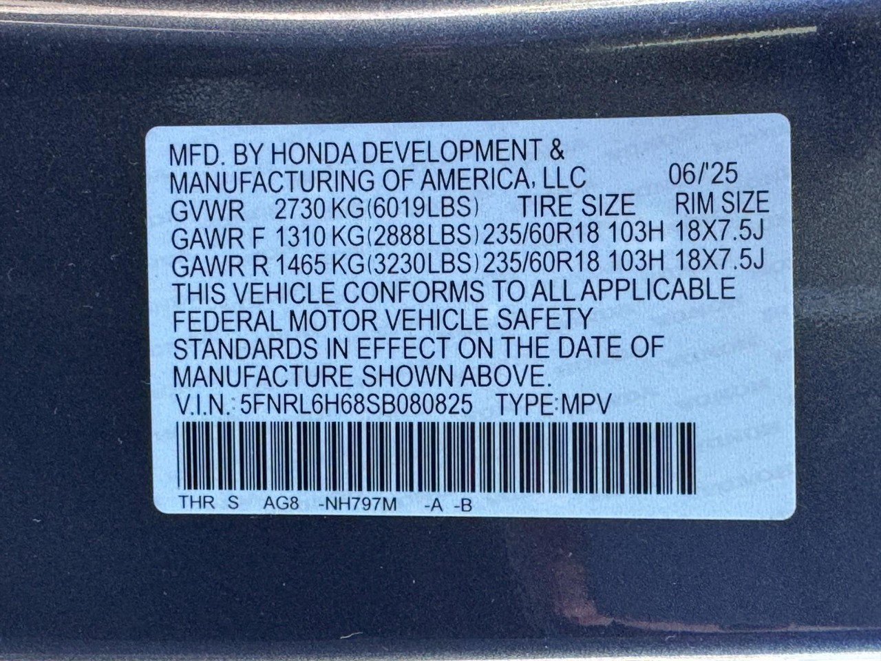Used 2025 Honda Odyssey EX-L image 27