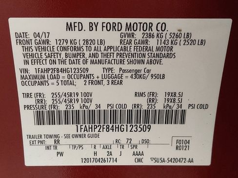 Used 2017 Ford Taurus Limited image 33