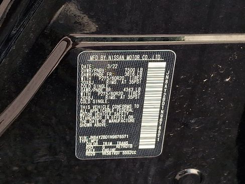 Used 2022 Nissan Armada SL AWD/4WD image 28
