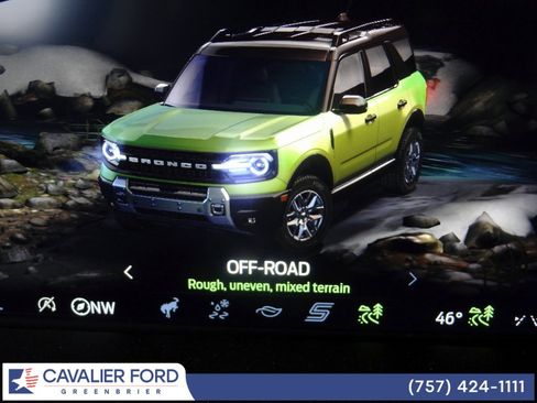 Certified 2025 Ford Bronco Sport Outer Banks w/ Outer Banks Tech Package+ image 42
