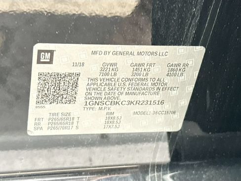 Used 2019 Chevrolet Tahoe LT RWD image 34