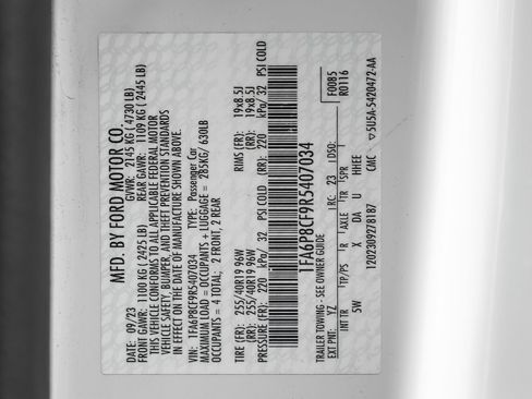 Used 2024 Ford Mustang GT Premium RWD image 62