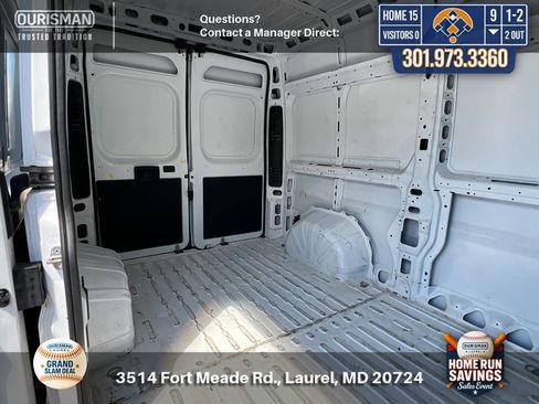 Used 2024 RAM ProMaster 2500 w/ Convenience Group FWD image 20