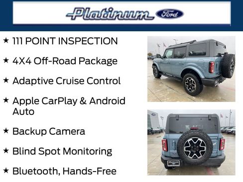 Used 2022 Ford Bronco Outer Banks image 22