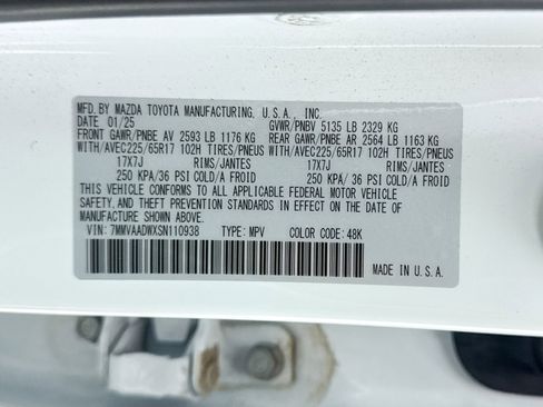 Certified 2025 MAZDA CX-50 AWD 2.5 Hybrid w/ Cargo Package image 38