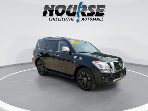 Used 2019 Nissan Armada Platinum w/ Captain's Chairs Package AWD/4WD image 2