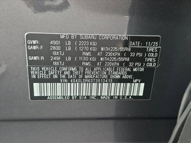 Certified 2026 Subaru Forester Limited AWD/4WD image 24