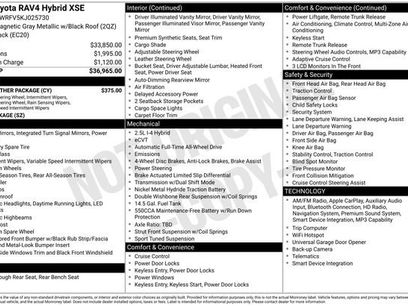 Used 2019 Toyota RAV4 XSE w/ XSE Weather Package