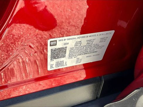 Used 2022 Chevrolet Equinox RS w/ RS Leather Package FWD image 16