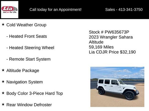 Used 2023 Jeep Wrangler Unlimited Sahara AWD/4WD image 16