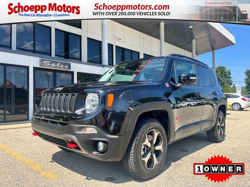 Used 2022 Jeep Renegade Trailhawk w/ Sun/Sound Group AWD/4WD image 1