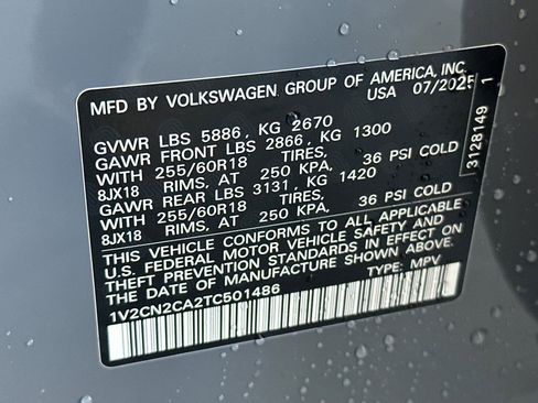 New 2026 Volkswagen Atlas Peak Edition AWD/4WD image 29