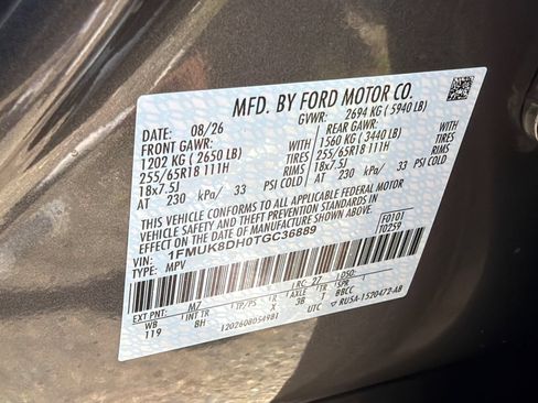 New 2026 Ford Explorer Active AWD/4WD image 34