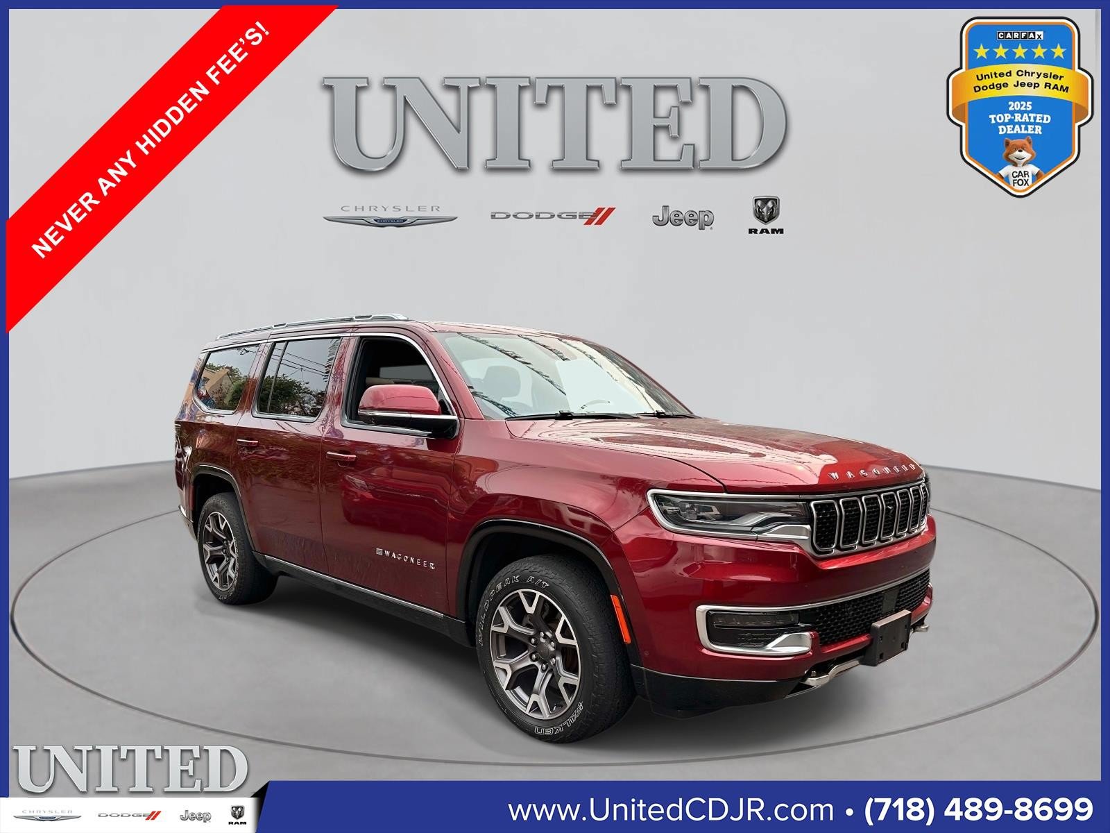 Used 2022 Jeep Wagoneer Series III w/ Premium Group I AWD/4WD image 1