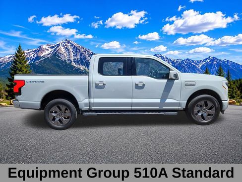 Used 2023 Ford F150 Lightning Lariat w/ Tow Technology Package AWD/4WD image 3
