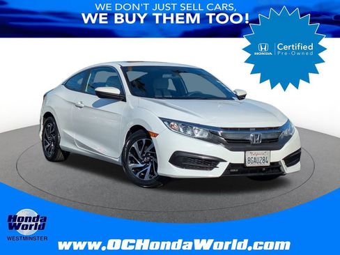 Certified 2017 Honda Civic LX-P image 1