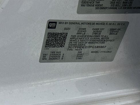 Used 2023 GMC Sierra 1500 SLT RWD image 12