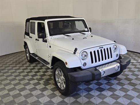 Used 2014 Jeep Wrangler Unlimited Sahara w/ Dual Top Group image 2