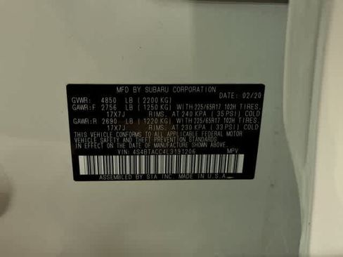 Used 2020 Subaru Outback Premium AWD/4WD image 14