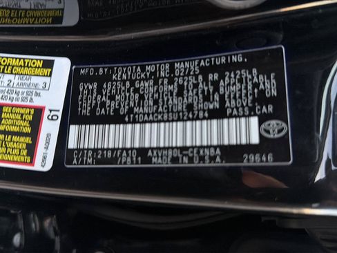 Certified 2025 Toyota Camry LE FWD image 39