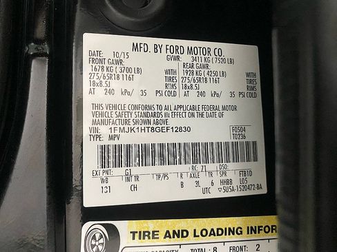 Used 2016 Ford Expedition EL XLT image 11