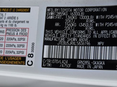 Used 2020 Toyota 4Runner Limited image 30