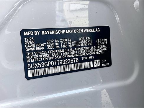 New 2026 BMW X3 xDrive30 w/ Convenience Package image 11