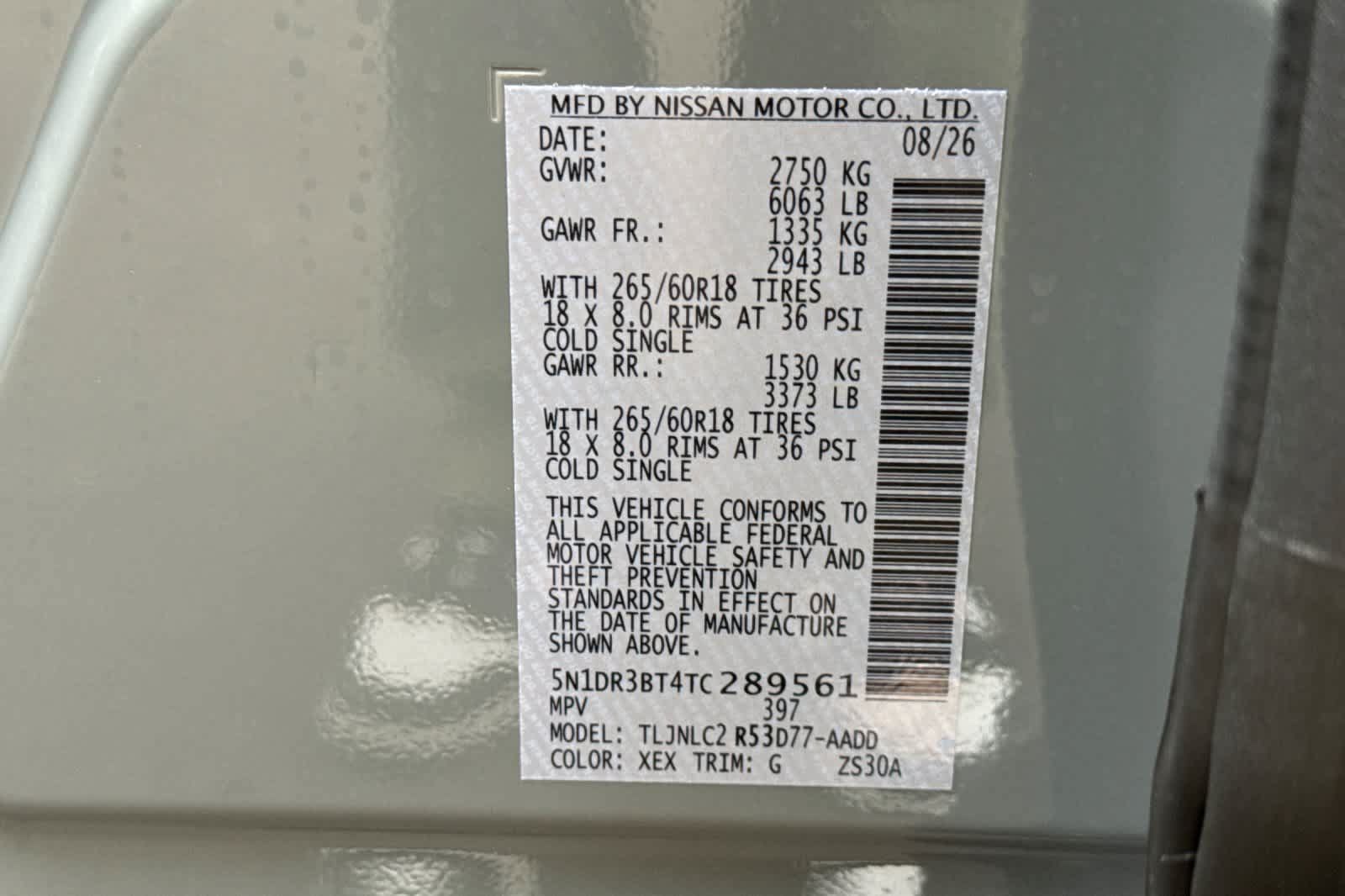New 2026 Nissan Pathfinder Rock Creek AWD/4WD image 28