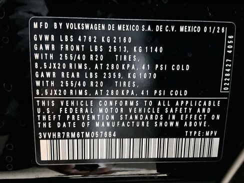 New 2026 Volkswagen Tiguan SE R-Line image 18