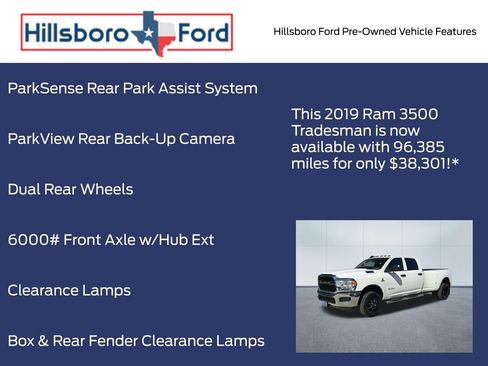 Used 2019 RAM 3500 Tradesman w/ Chrome Appearance Group image 10